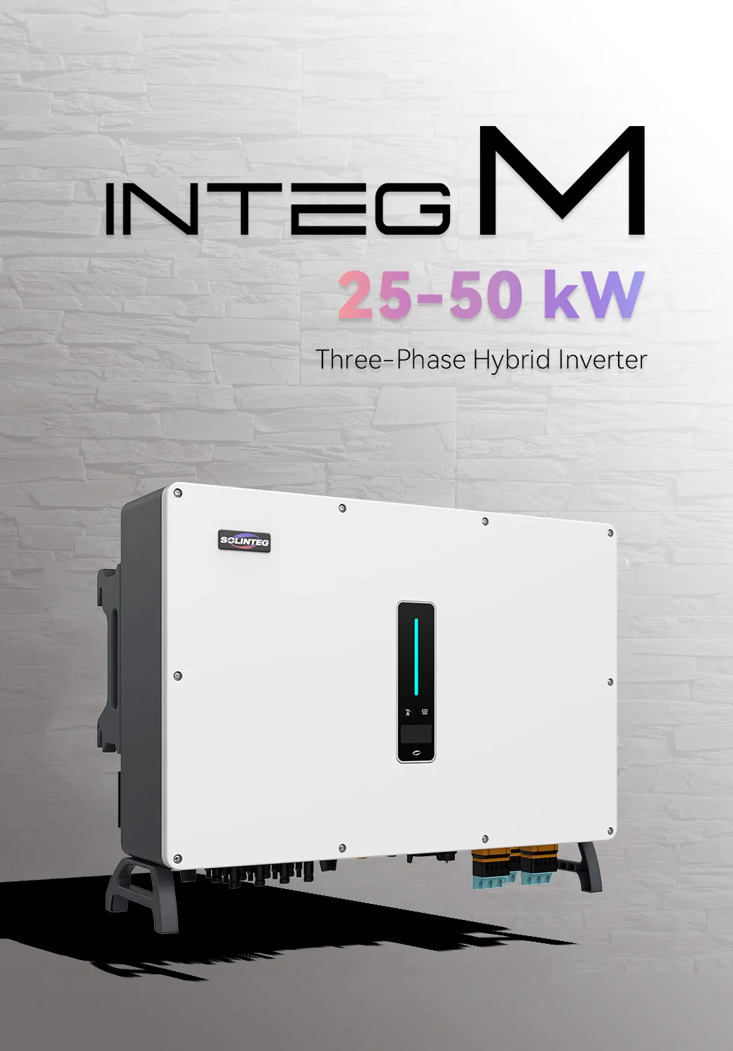 Solinteg Integ M 25-50kW Hybrid Inverter Receives Prestigious CEI Certification